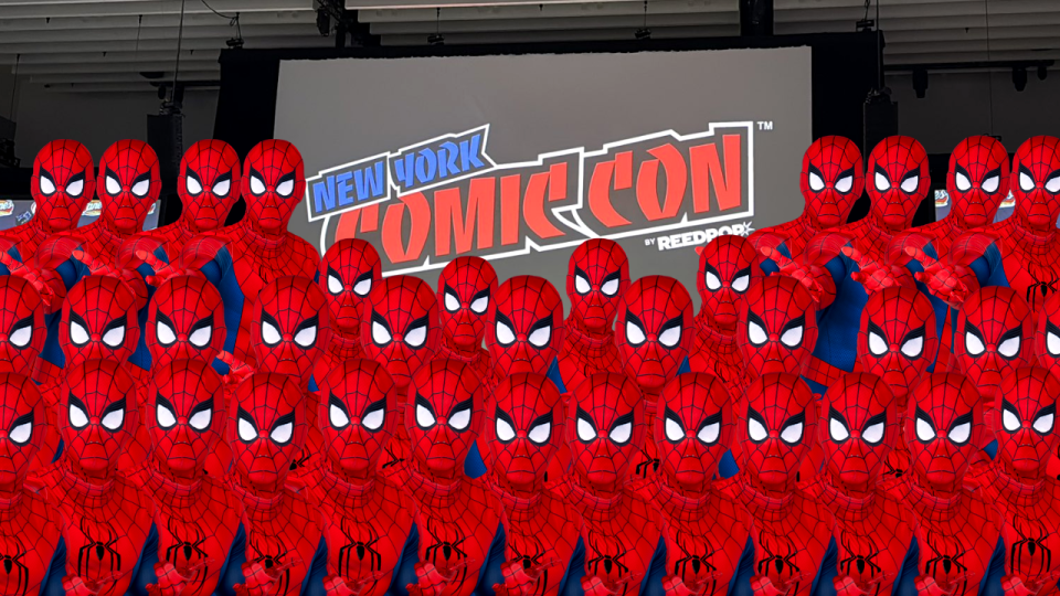 spider-man new york comic-con