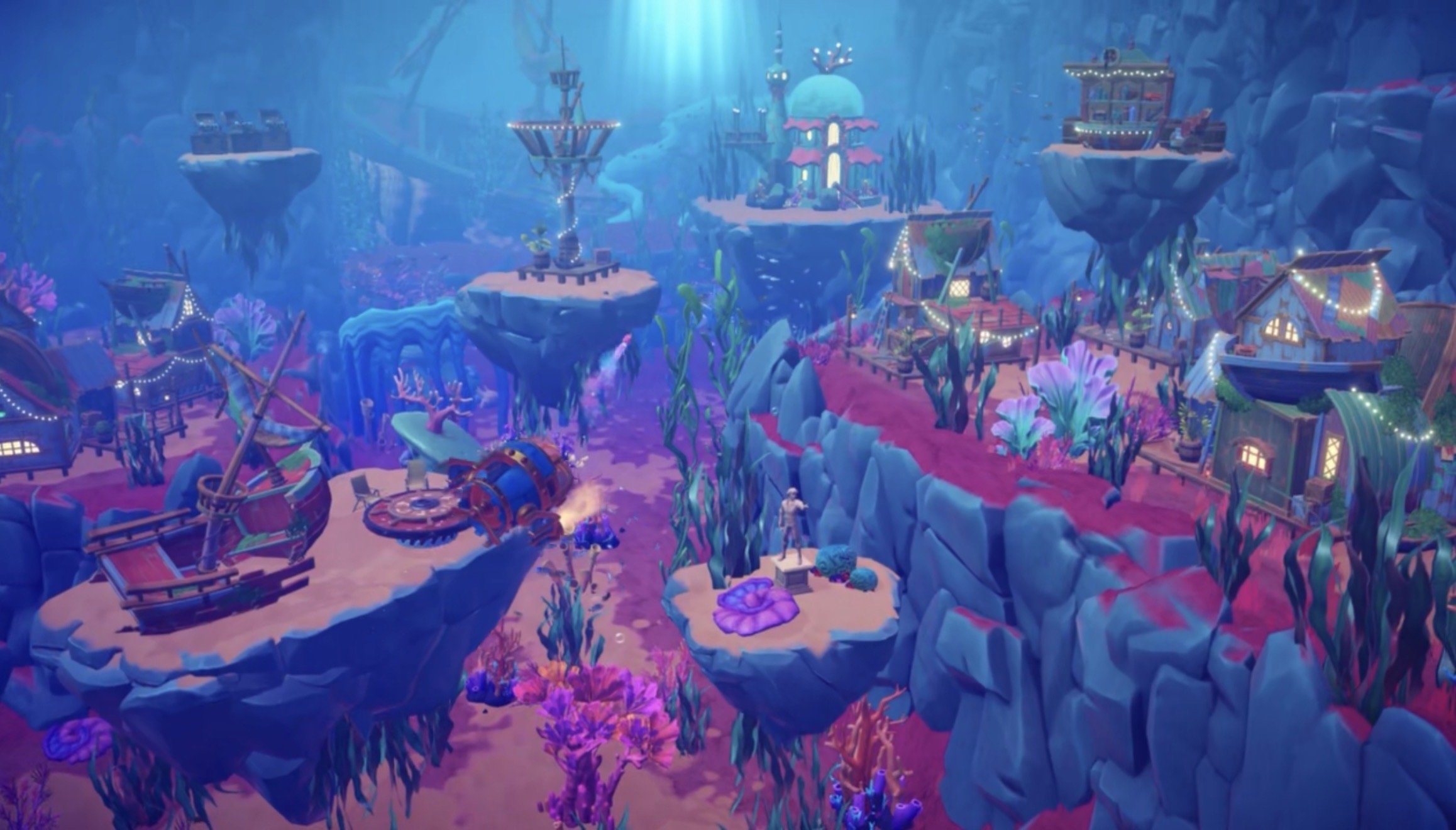 Trailer The Keepsake Sea Disney Dreamlight Valley, personnages Merfolk et Jack Sparrow