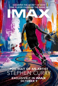portait of an artist stephen curry imax poster